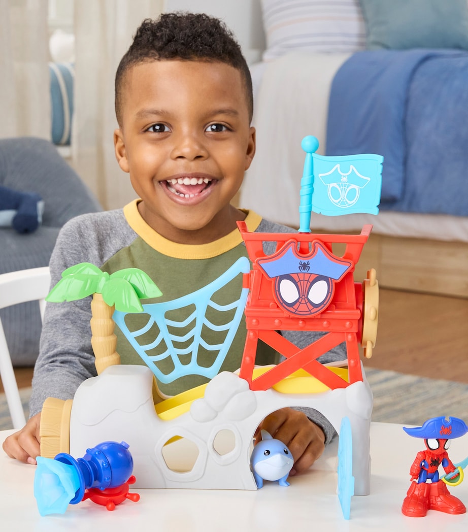 Spider-Man Water-Webs Spidey Island Playset MULTI Image 5