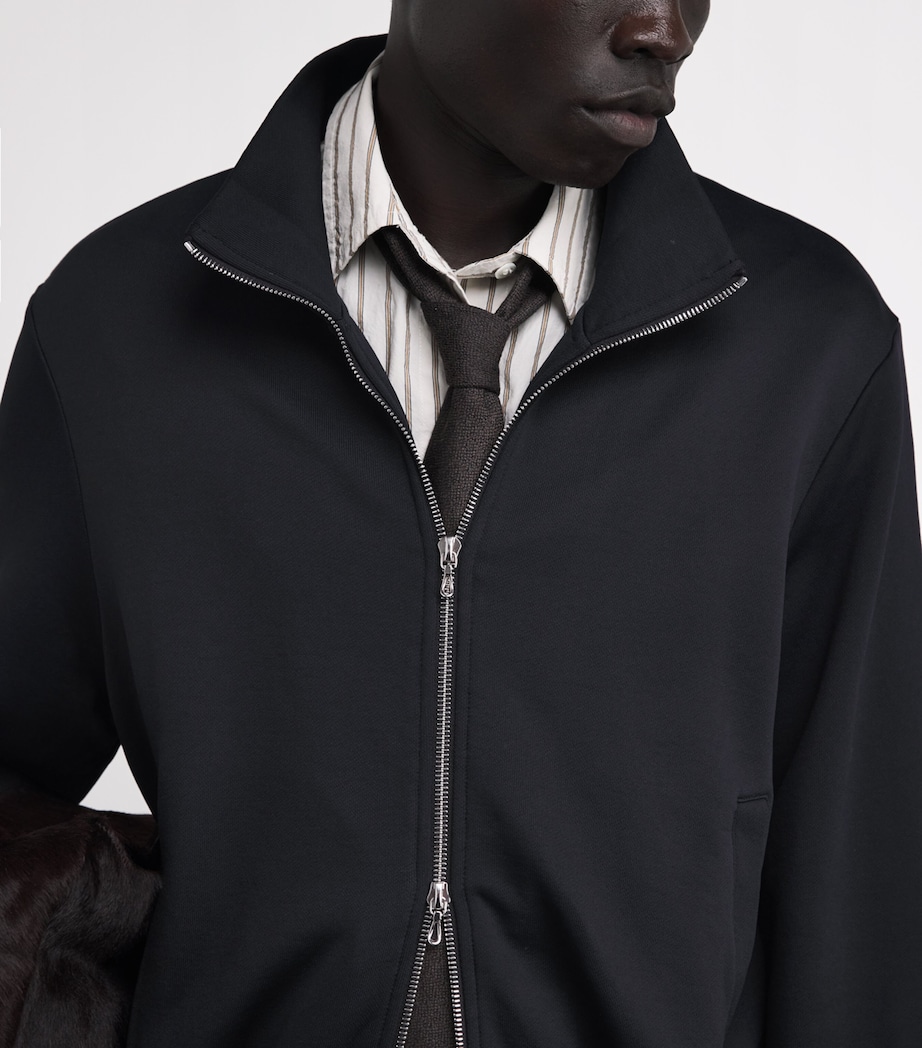 Jersey Mob Bomber Jacket PRIME BLACK Image 6