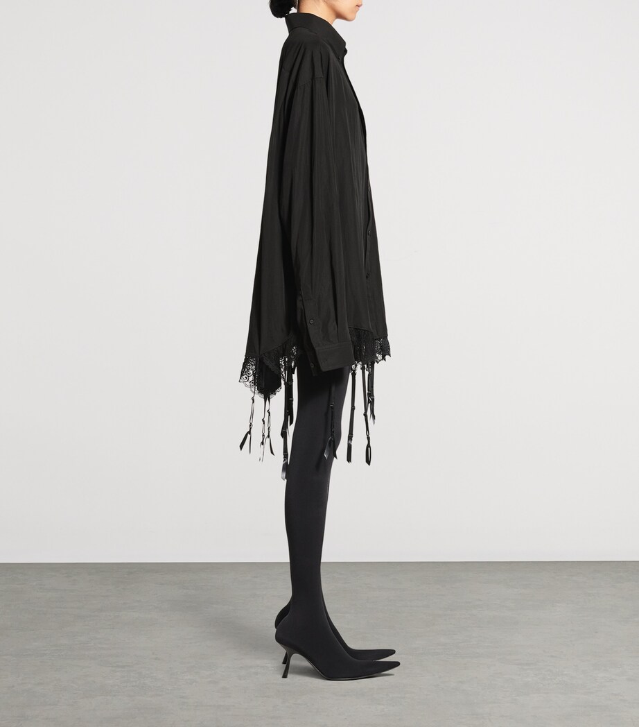 Balenciaga Womens Lingerie-Trim Shirt Image 6