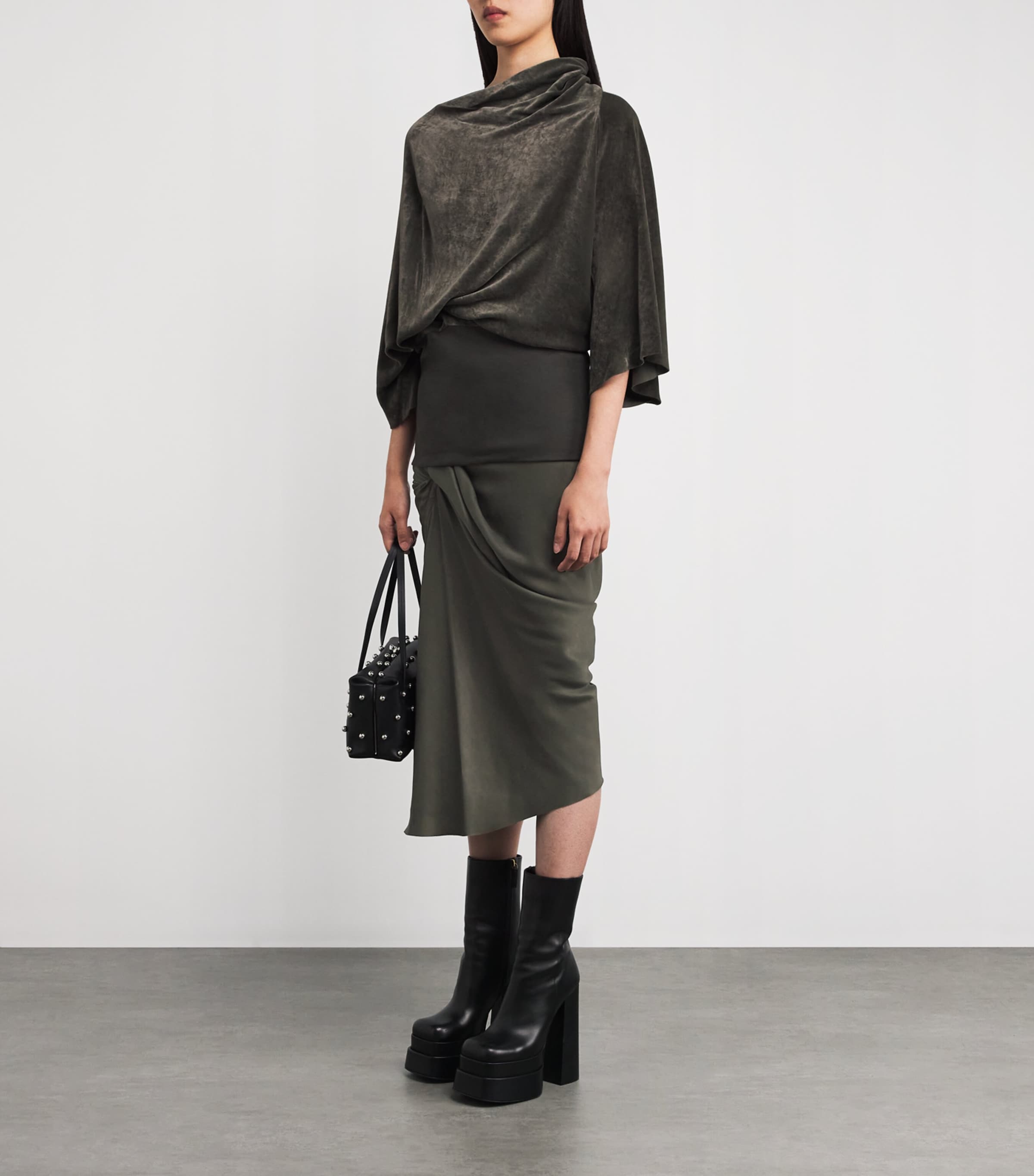 スカート Rick Owens - design layered skirt Rick Owens - design layered skirt