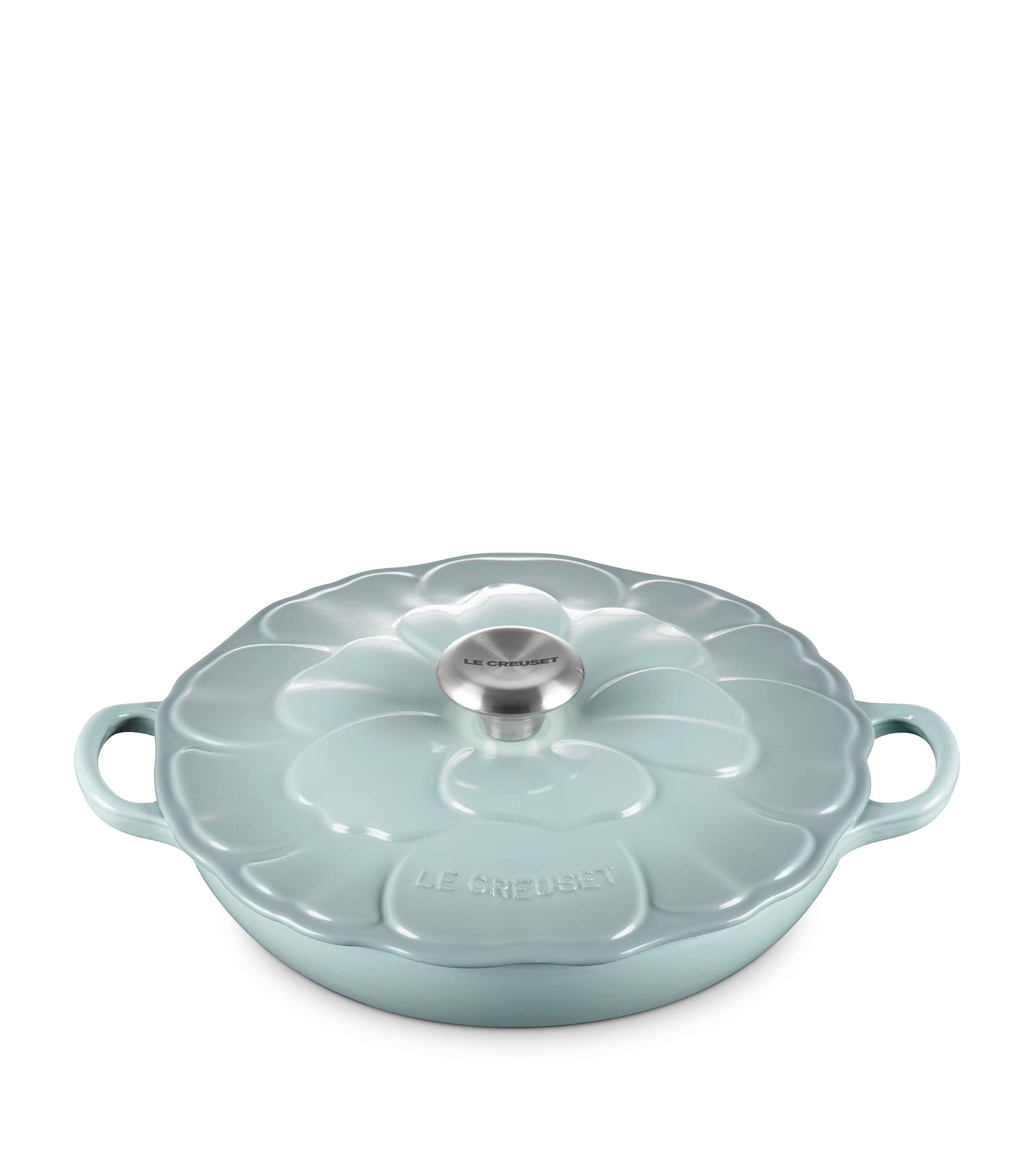 Le Creuset Cast Iron Petal Shallow Casserole Dish