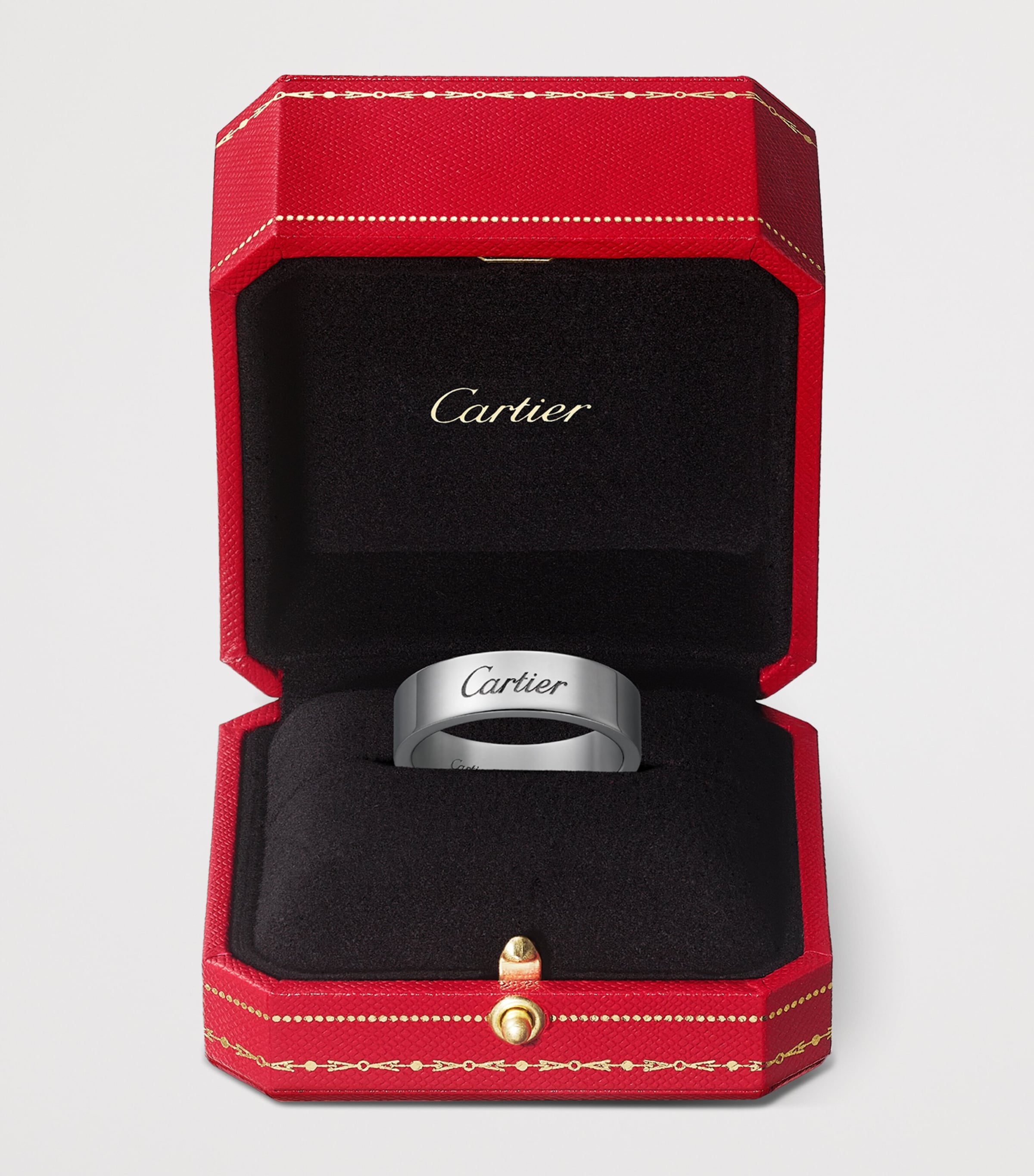 Cartier Platinum C de Cartier Wedding Band (5mm) Platinum Image 3