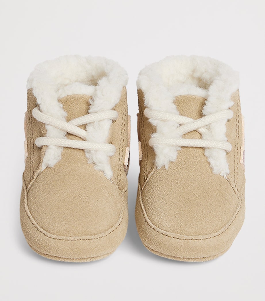 x VEJA Suede Baby Winter Sneakers ROSE FANE Image 3