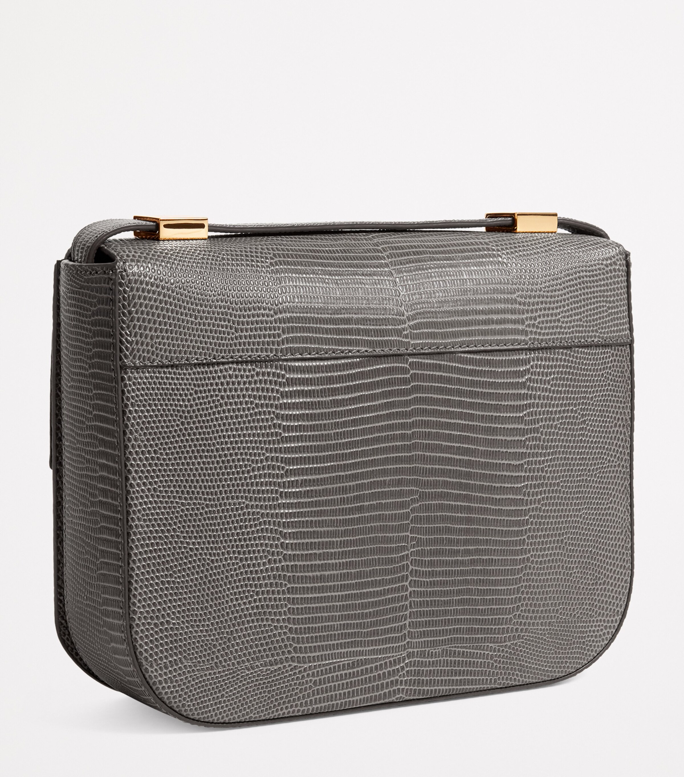Demellier Lizard-Effect Leather Vancouver Cross-Body Bag