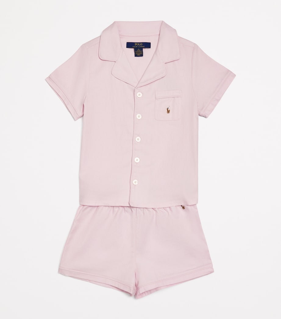 Cotton Pyjama Set (8-14 Years) DECO PINK OXFORD Image 3