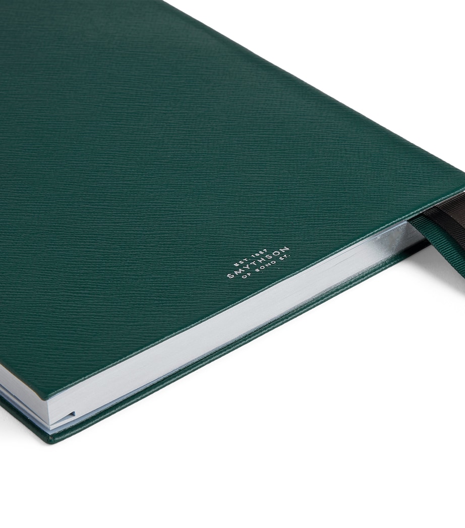 Smythson Leather Portobello Weekly Diary 2026-2027 F Green Image 6