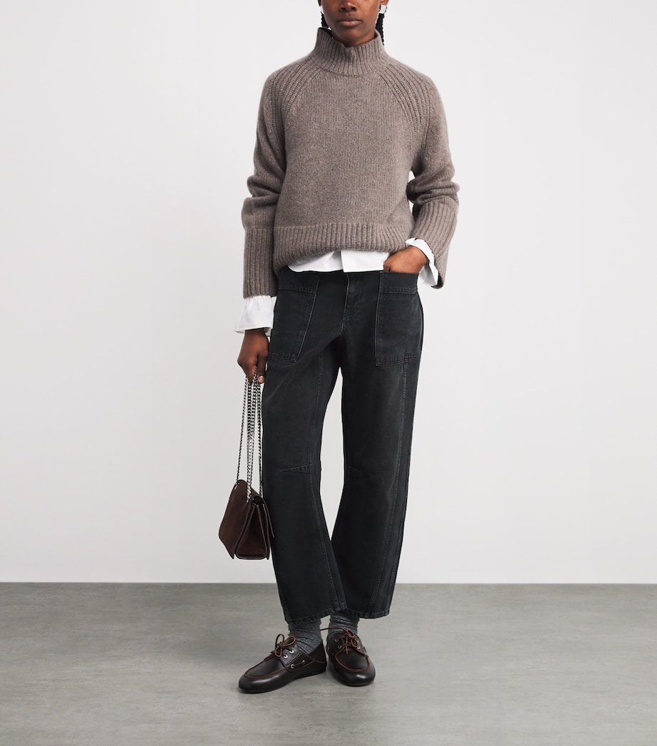 Patch Pocket Engineered Jeans BLACK WASH Image 2