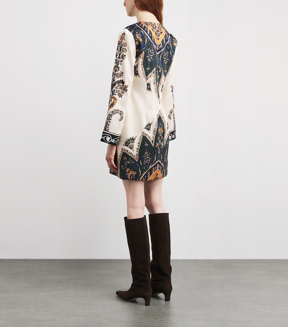 Cromwell Mini Dress W0470 ECRU MULTI Image 3