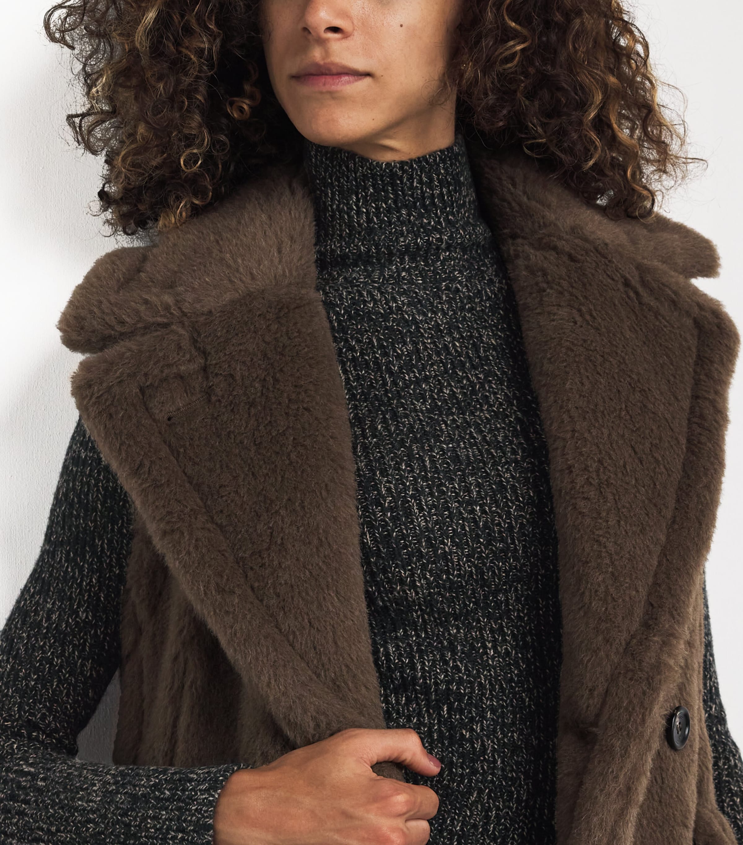 Wool-Blend Rollneck Sweater CAMEL Image 6