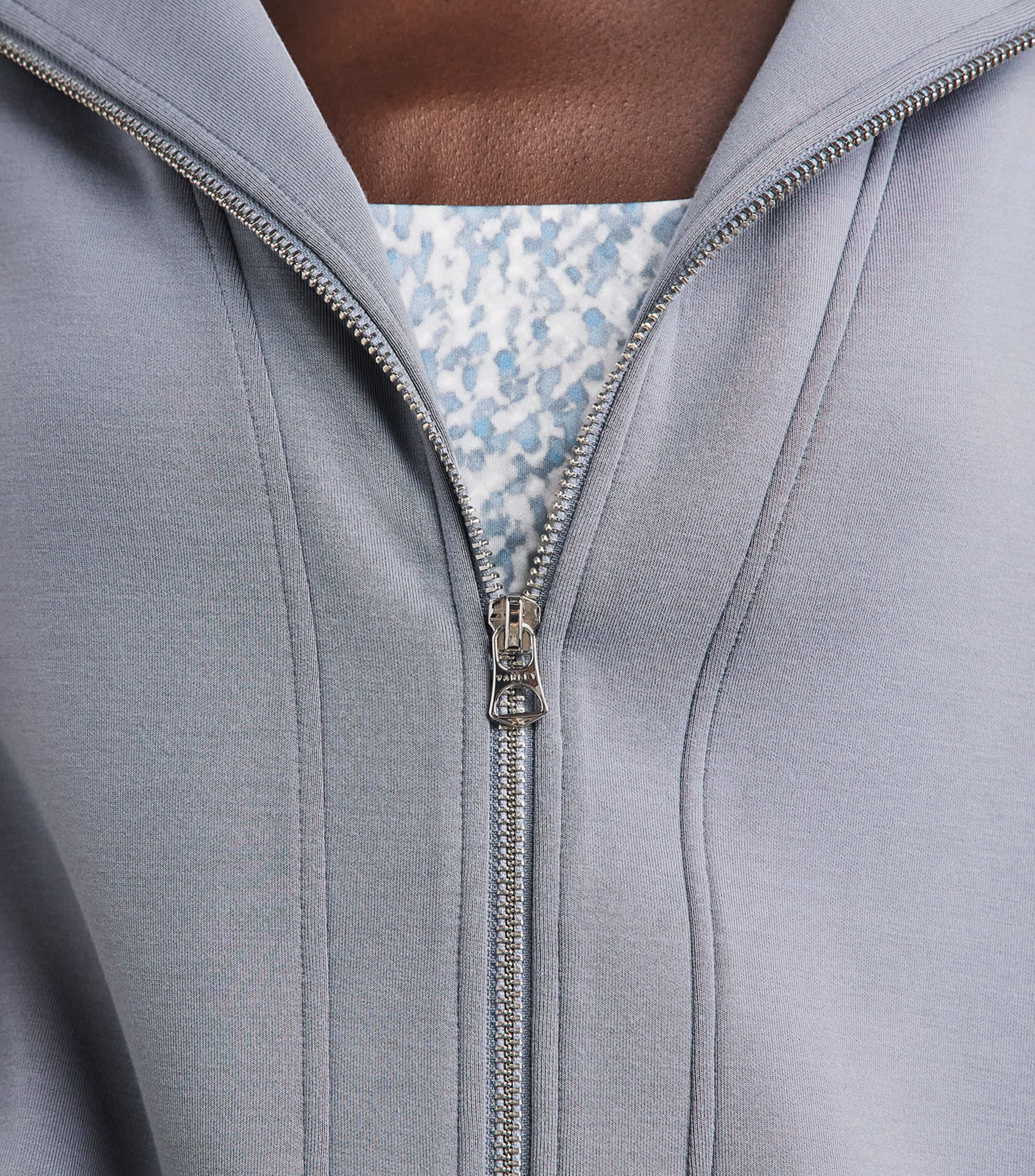 Varley Womens Arlene Zip-Up Sweatshirt Wind Blue Image 3