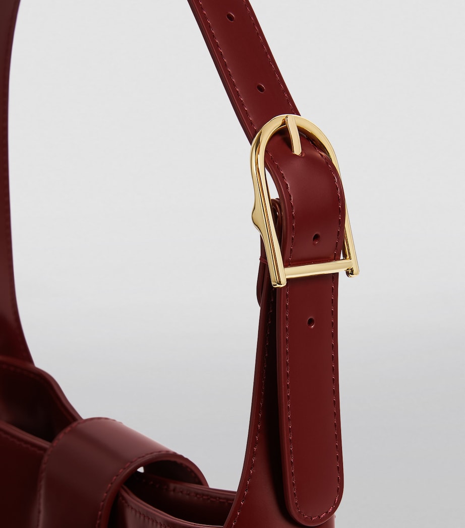 Leather Janet Bag BORDEAUX Image 6