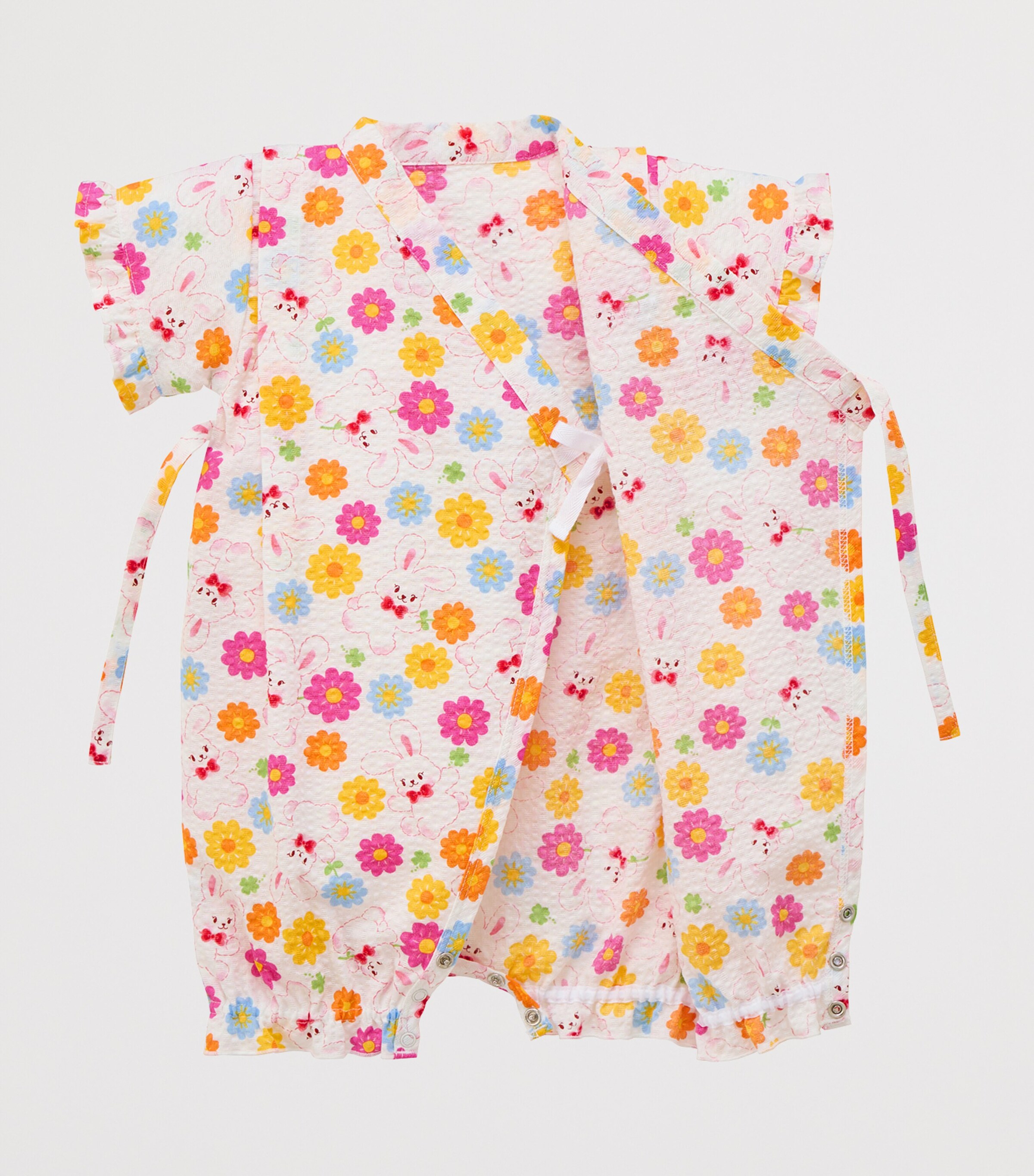 Miki House Cotton Jinbei Playsuit (3 Months-7 Years) Image 2