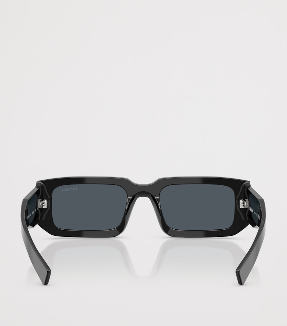 Acetate Rectangular Sunglasses 16K2K1 Image 4