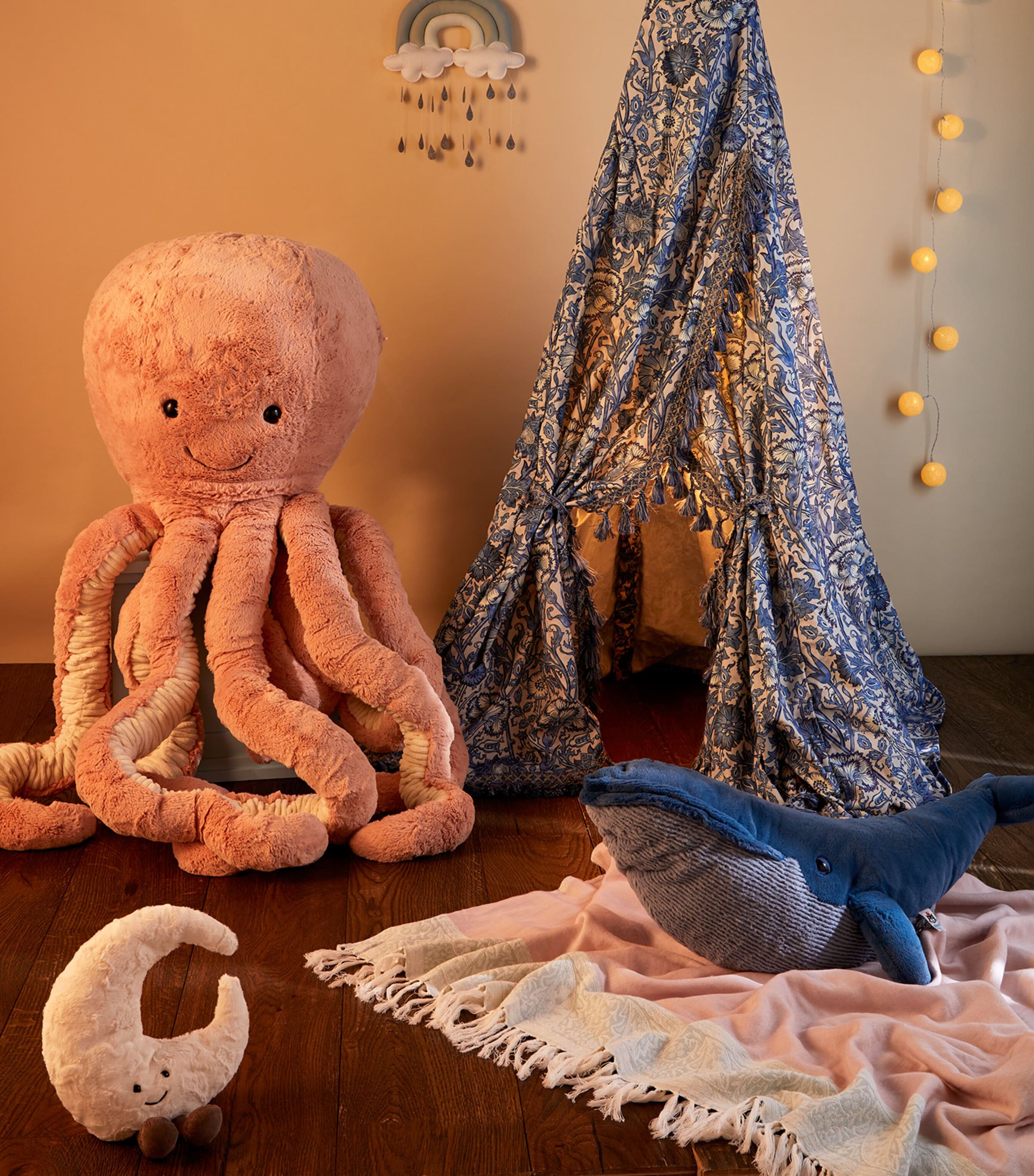 Jellycat black octopus online