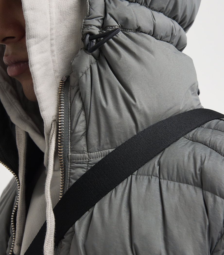 Down Seamless Tunnel Puffer Coat V006B Image 6