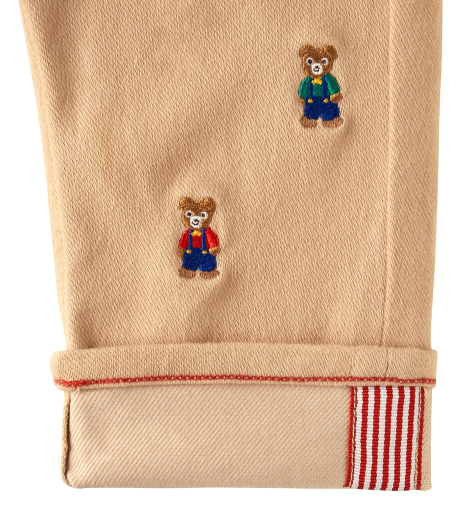 Cotton Embroidered Jeans (2-5 Years) 9 Image 6