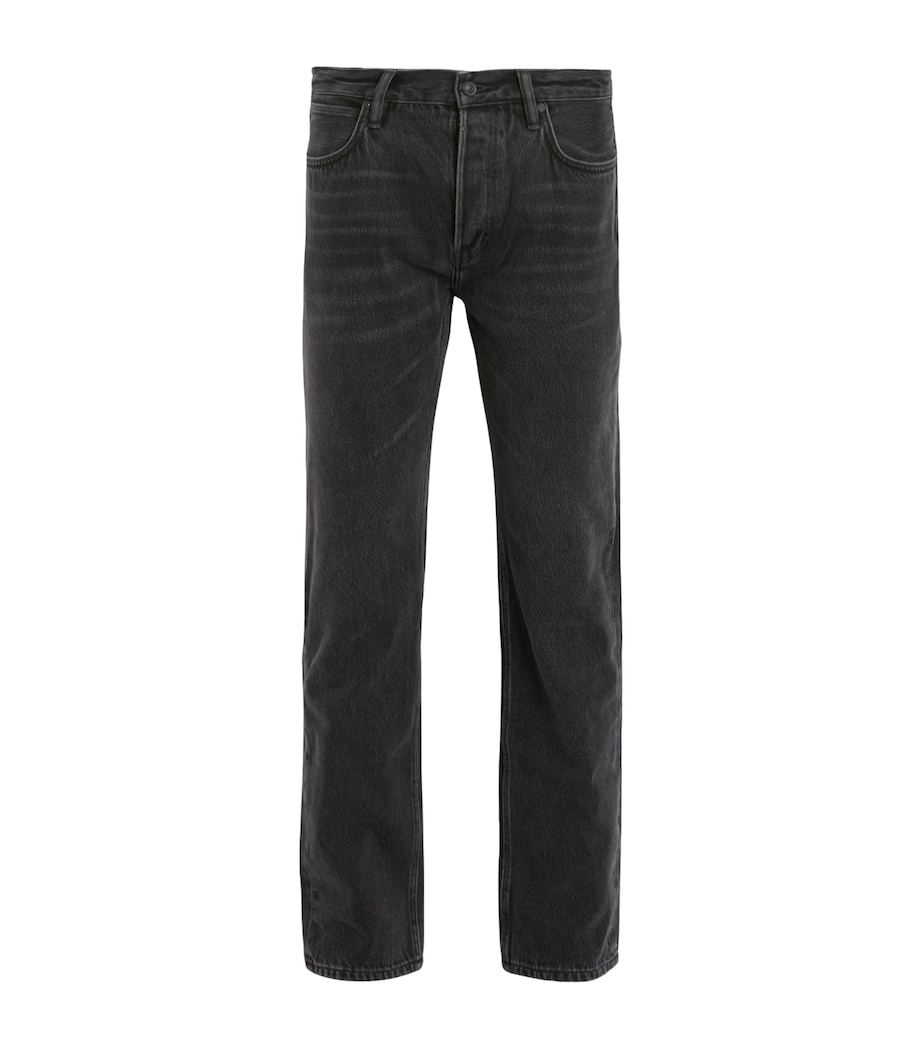AllSaints Mens Reid Straight Jeans Black Image 1