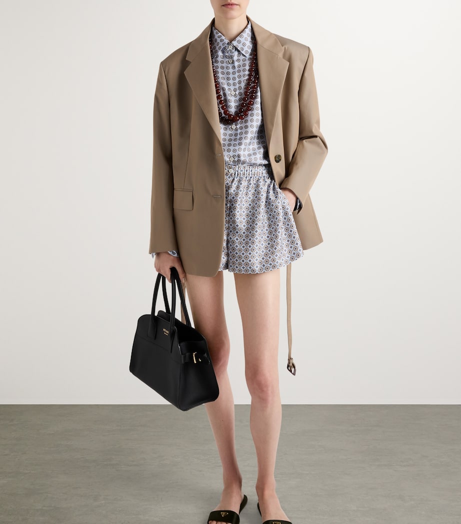 Medium Leather Tote Bag F0002 Image 2