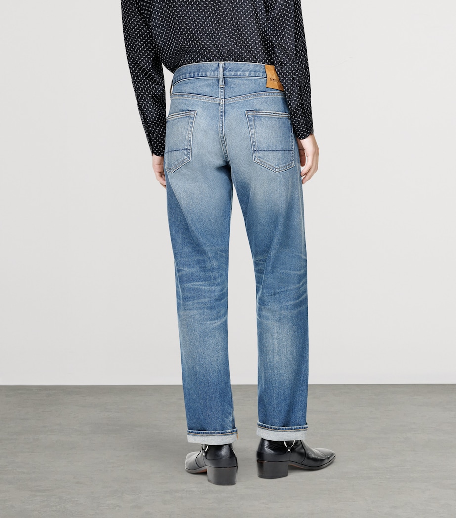 TOM FORD Mens Straight Jeans Ubn Image 5
