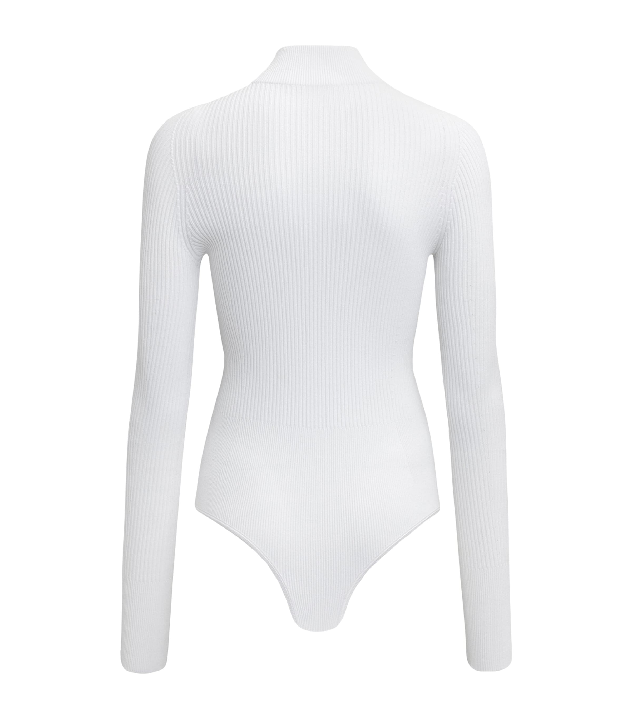 High-Neck Bodysuit BLANC Image 2