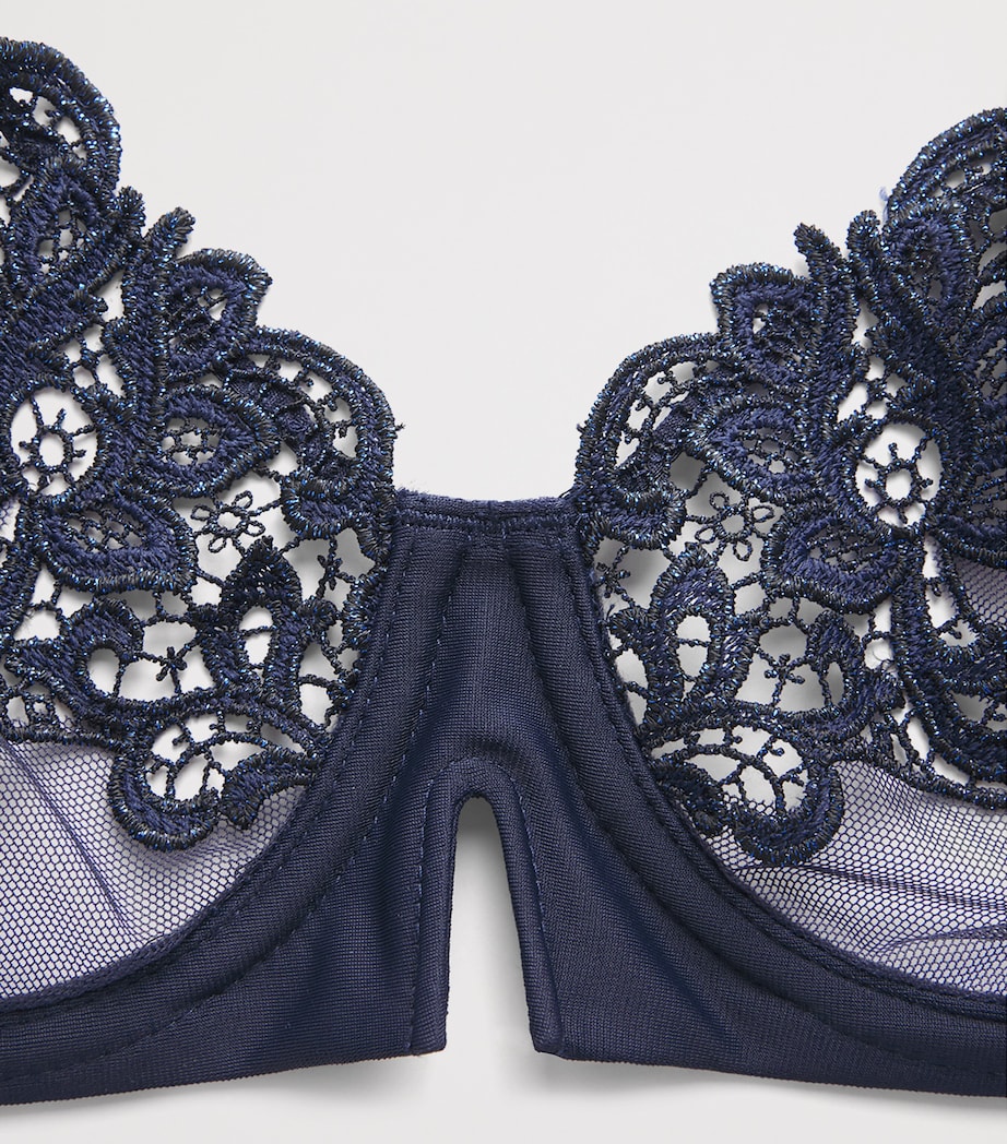 Lace Saga Half-Cup Bra 556 SAPPHIRE Image 4