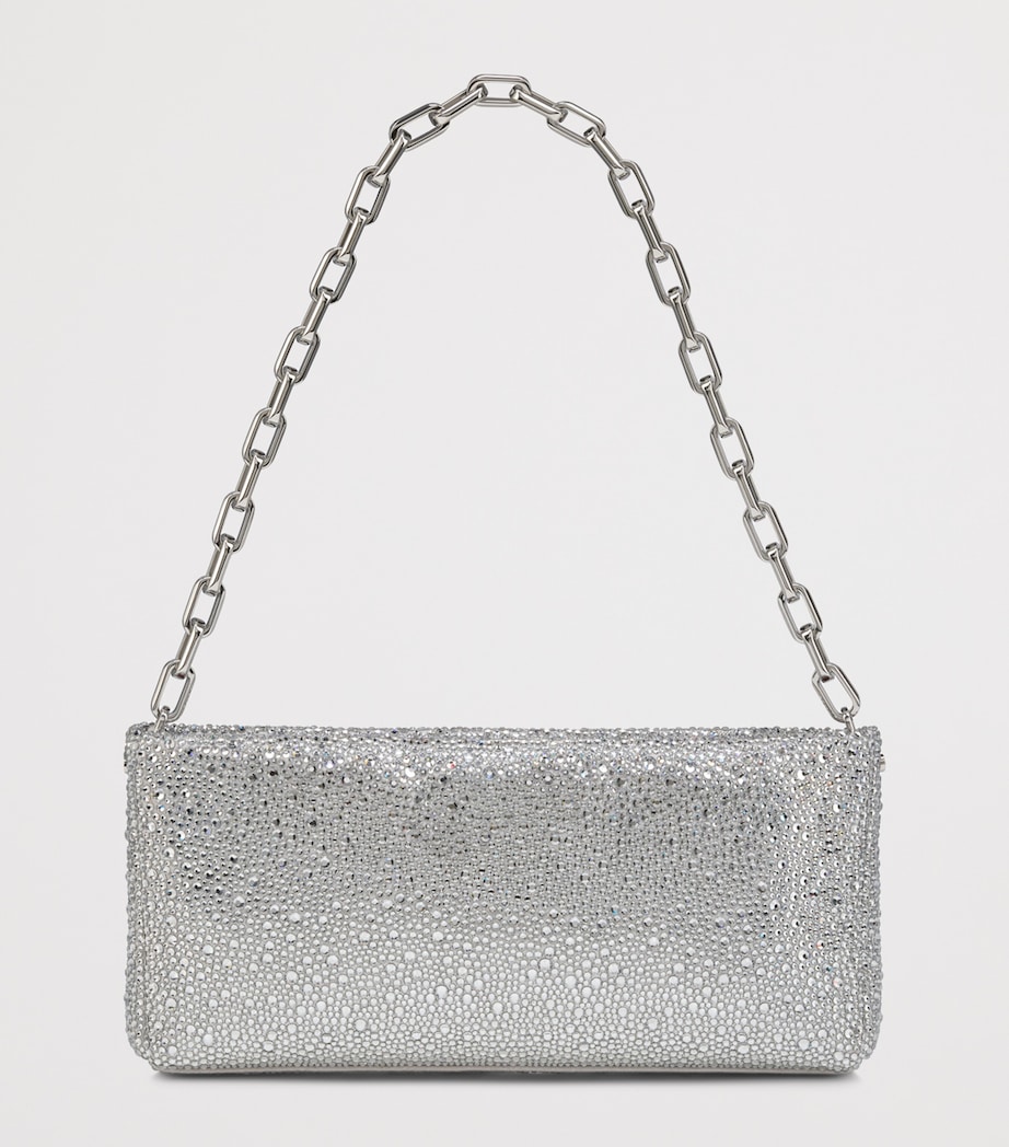 Christian Louboutin Maykimay Chain Pouch Suede Clutch Bag Image 3