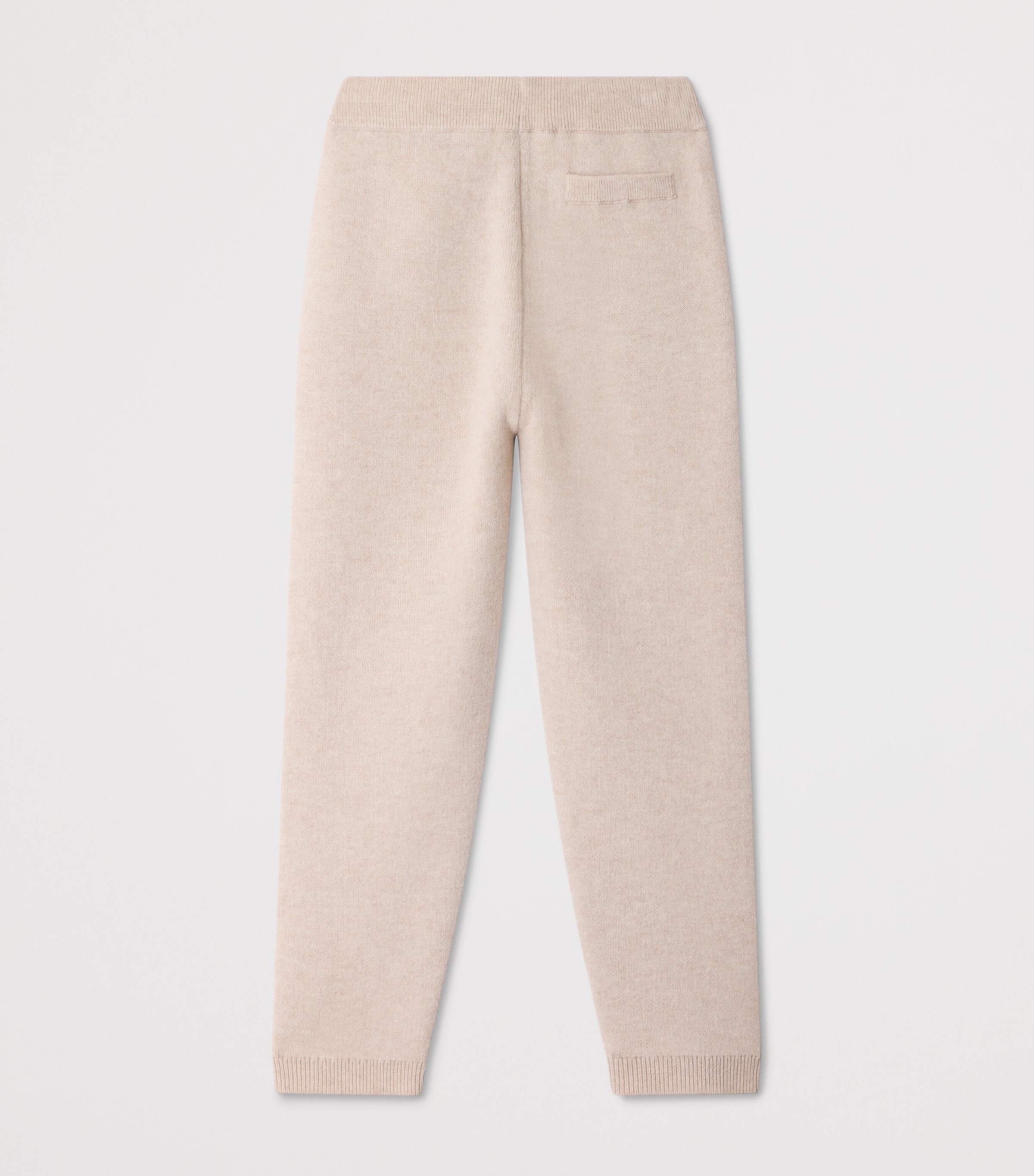 Bonpoint Wool-Blend Sweatpants (4-8 Years) Beige Image 2