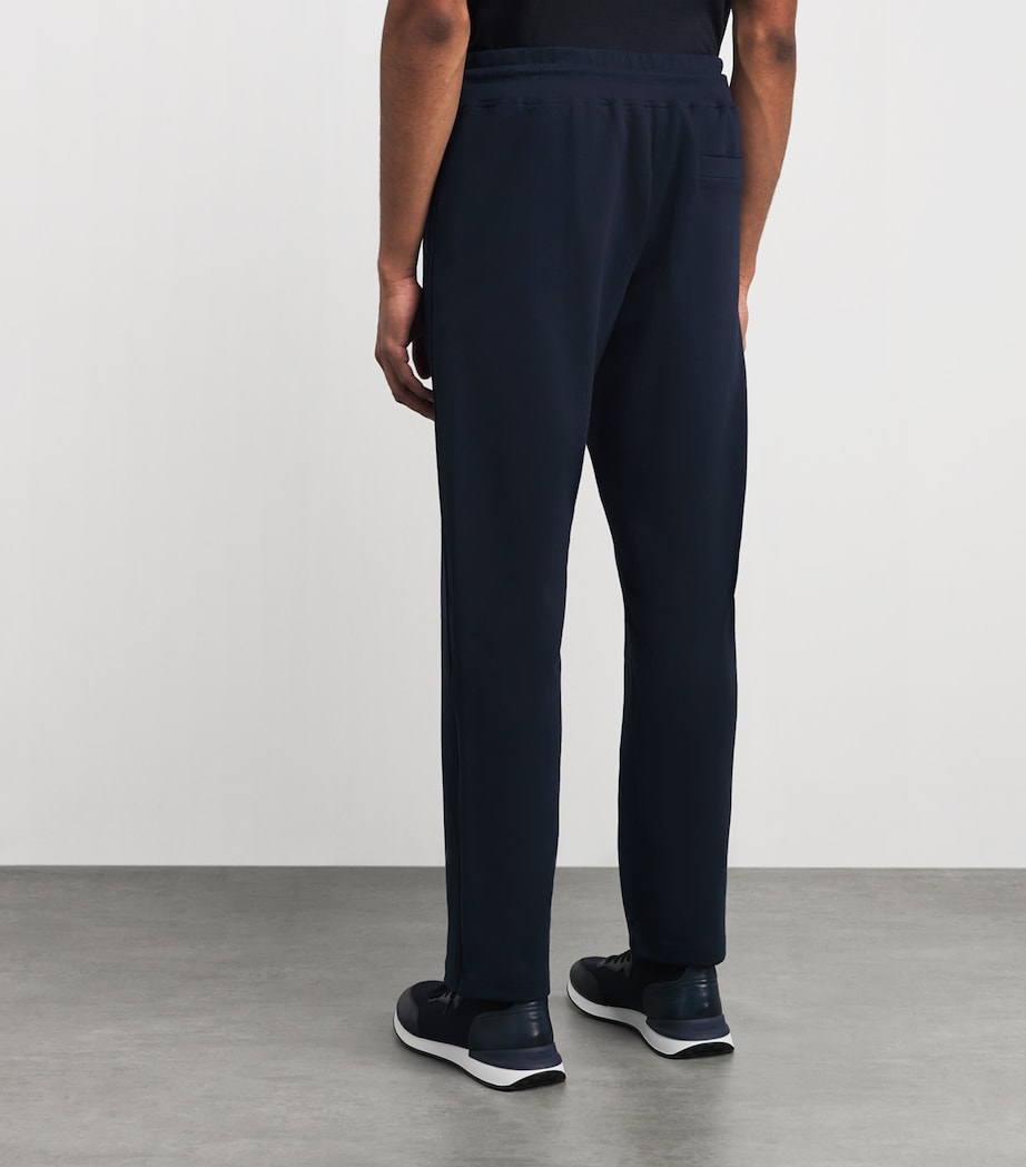 Cotton-Blend Drawstring Sweatpants 16 BLUE NAVY Image 4