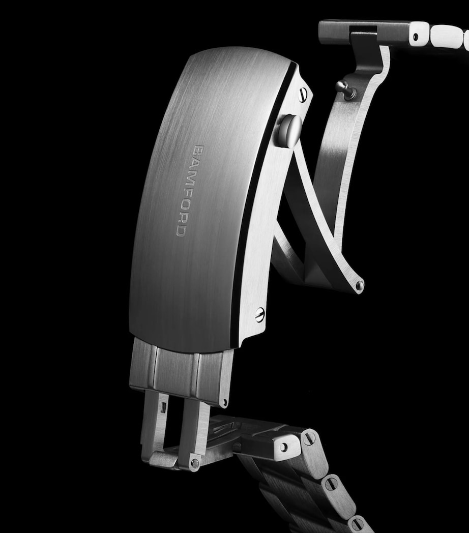 Stainless Steel GMT Watch 40mm RED Image 2