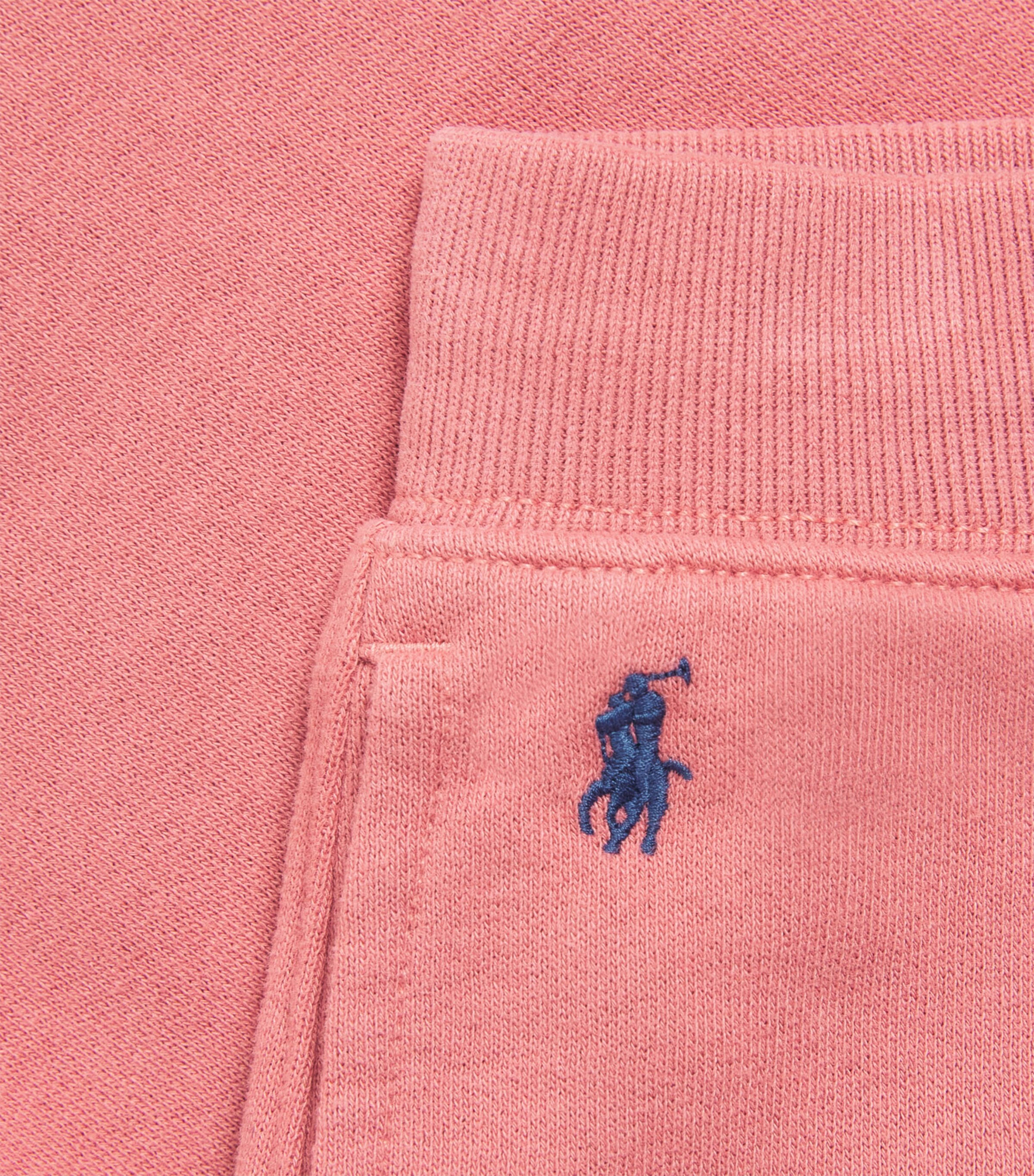 Ralph Lauren Kids French Terry Wide-Leg Sweatpants (2-7 Years) Canvas Pink Image 2