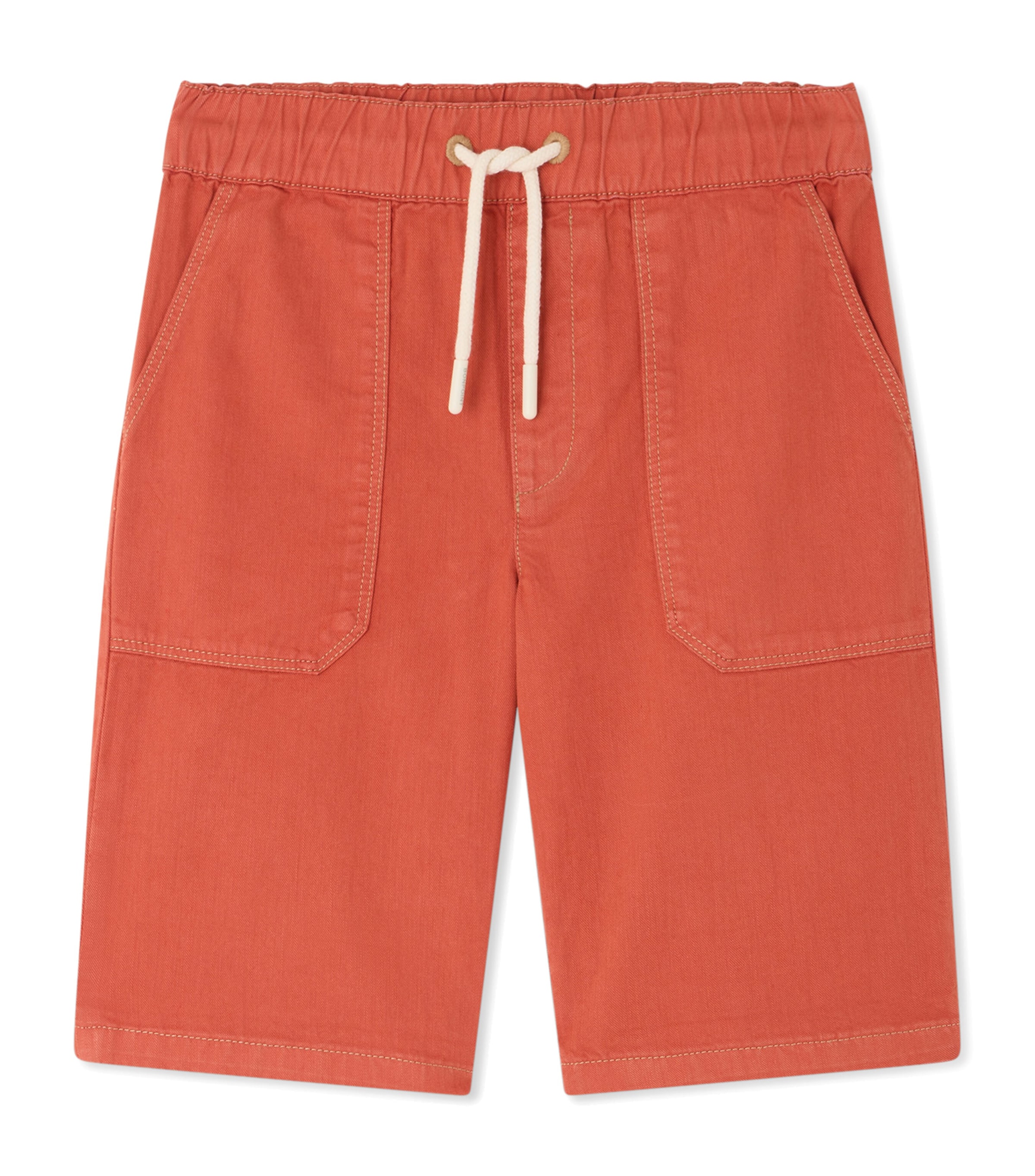 Bonpoint Cotton Syl Bermuda Shorts (10-14 Years) Grenadine Image 1