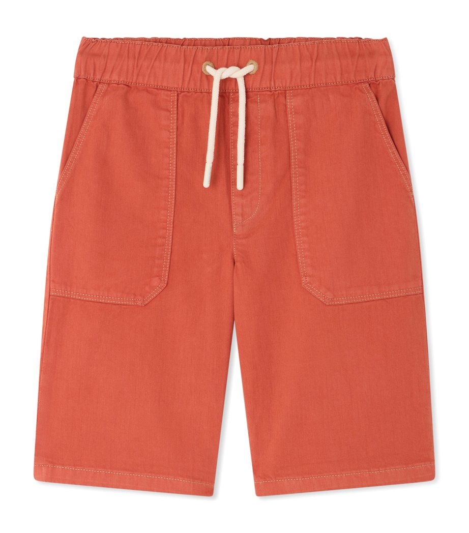 Bonpoint Cotton Syl Bermuda Shorts (10-14 Years) Grenadine Image 1
