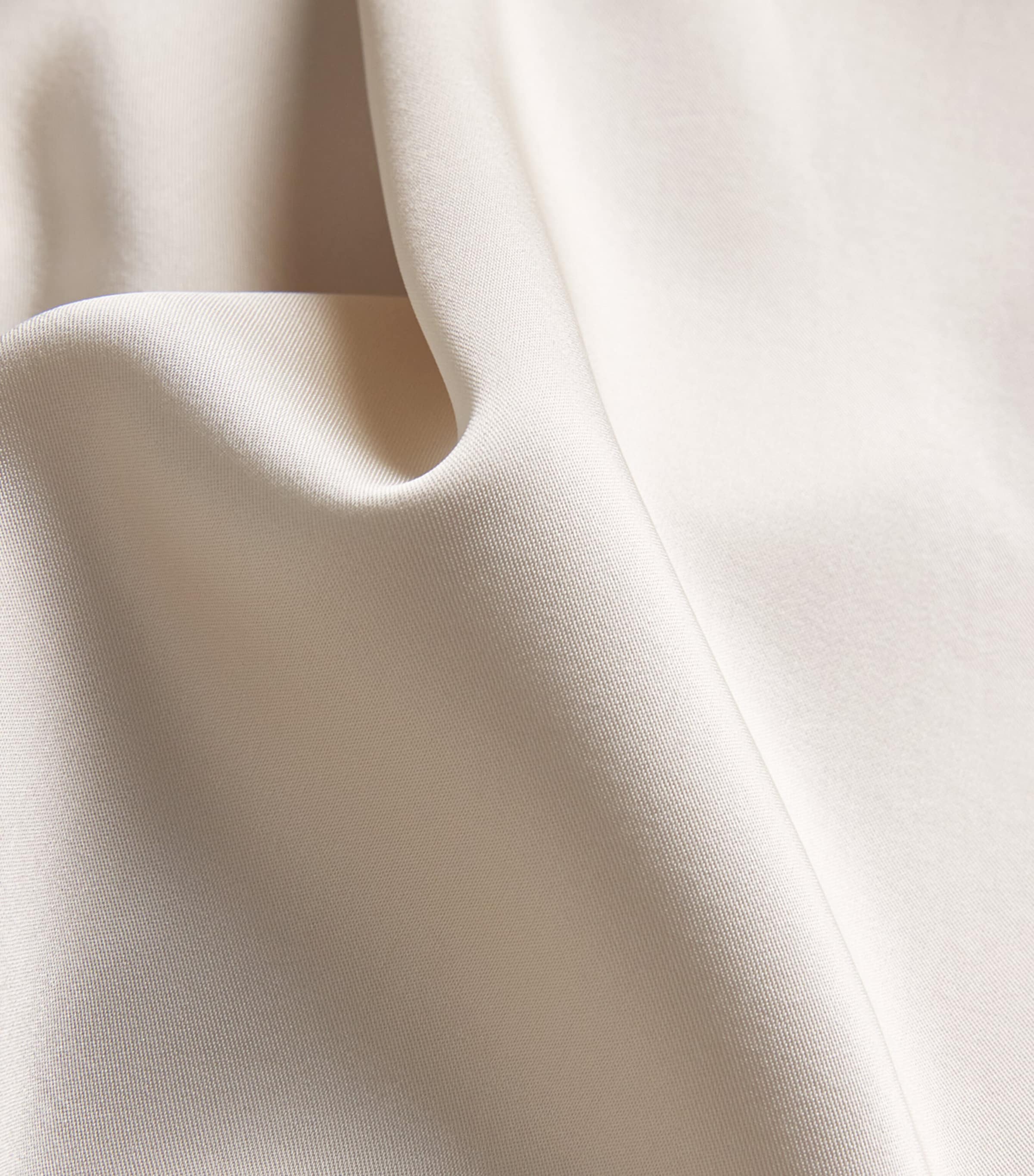 Satin Pussybow Blouse ICE BEIGE Image 5