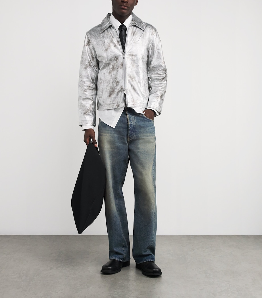 Dirty Wash Wide Twist Jeans DIRTY BLUE 719 Image 2