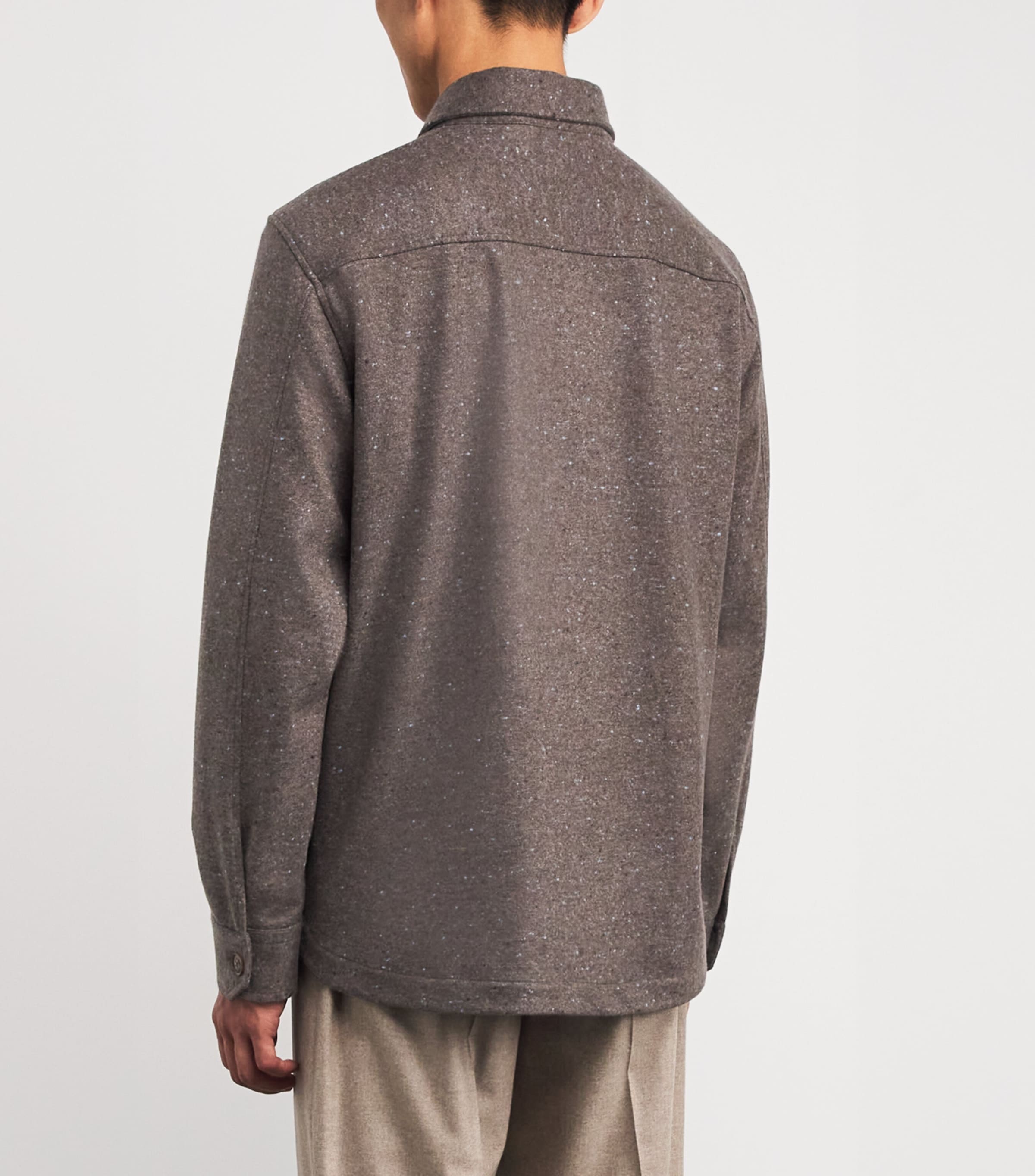 Cashmere Tweed Overshirt PELTRO DONEGAL Image 4