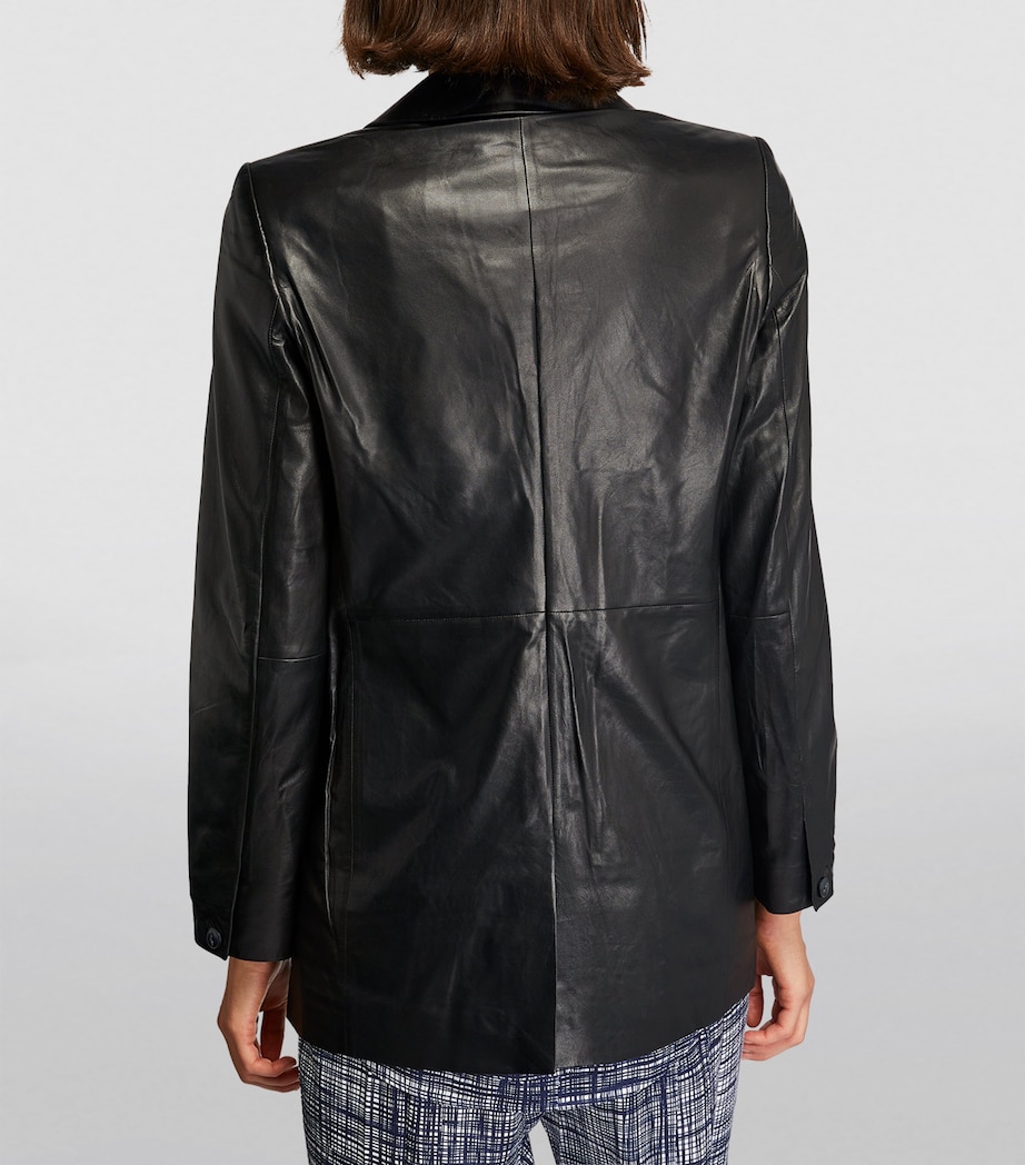 Leather Charles Blazer BLACK Image 4