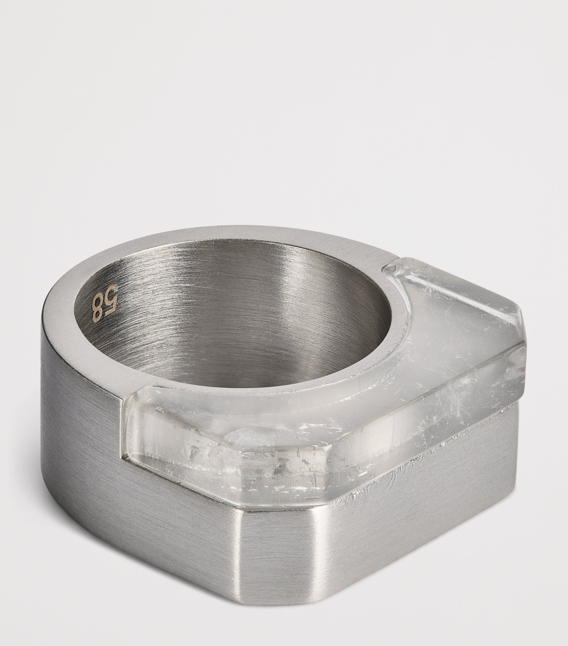 Double Crystal Ring PALLADIO Image 4