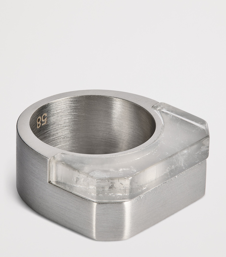 Double Crystal Ring PALLADIO Image 4