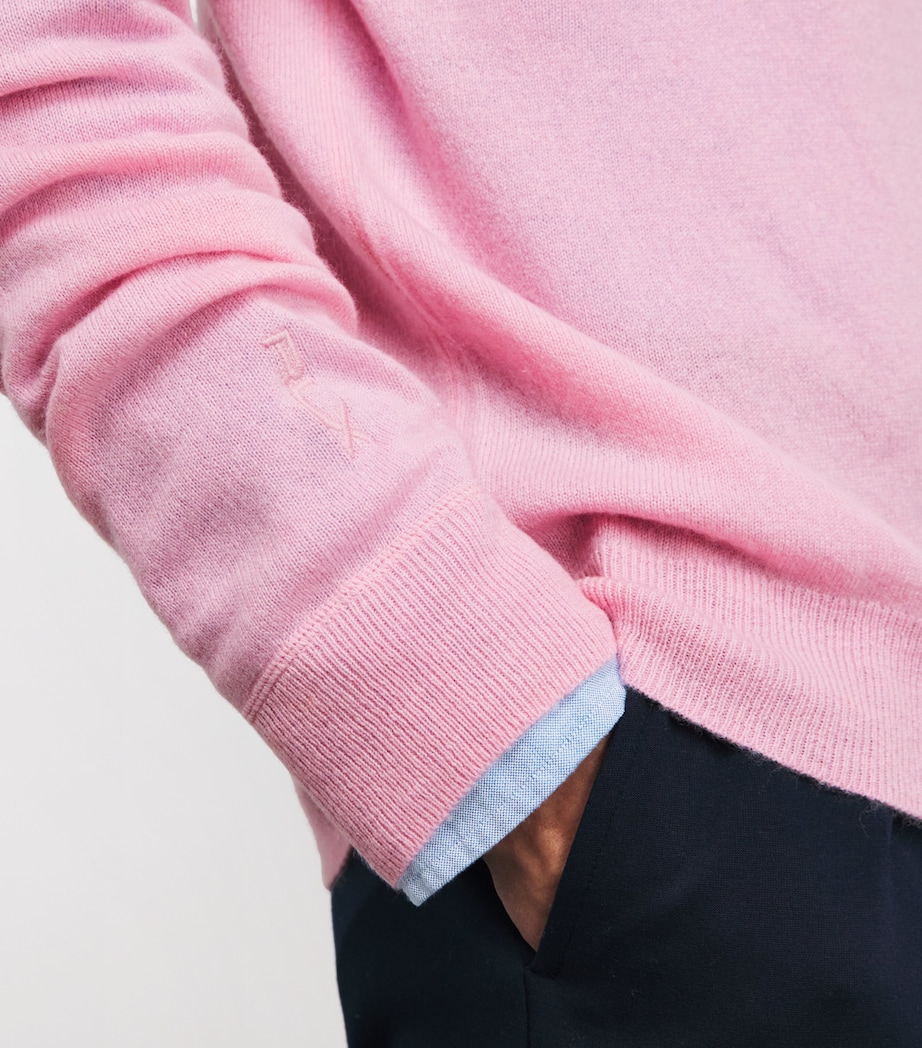 Cashmere Hoodie DUSTY CARMEL PINK Image 6