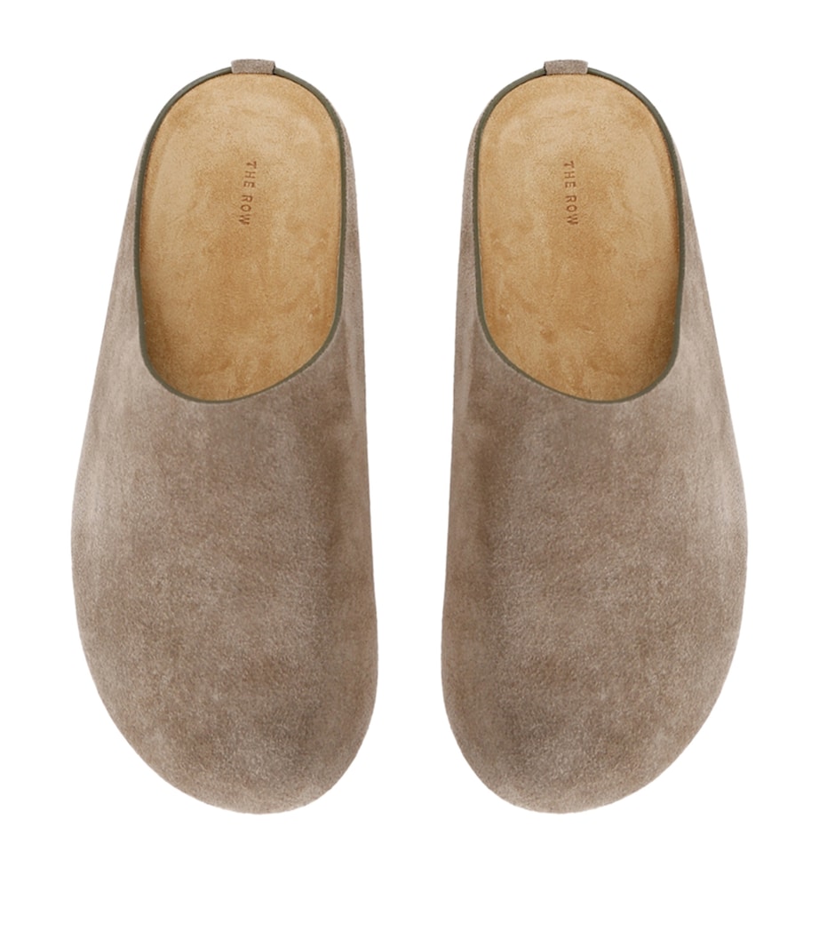 Hugo Suede Slides MID BROWN Image 4