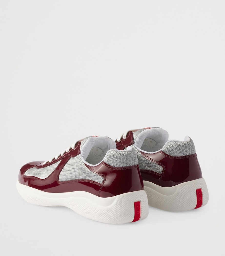 Patent Leather-Blend America's Cup Sneakers F0WQI Image 4