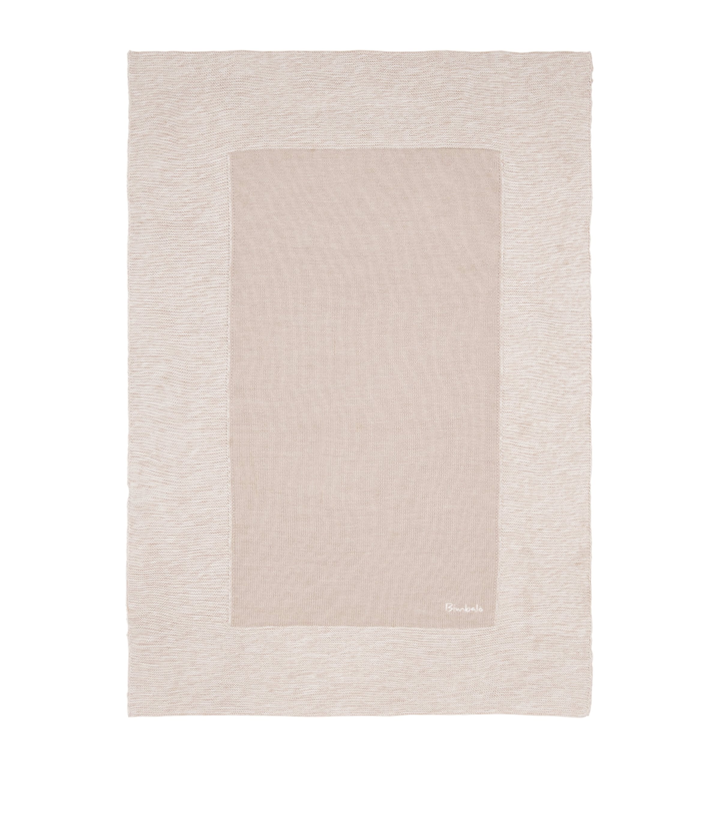 Bimbalò Wool-blend Blanket In Pink