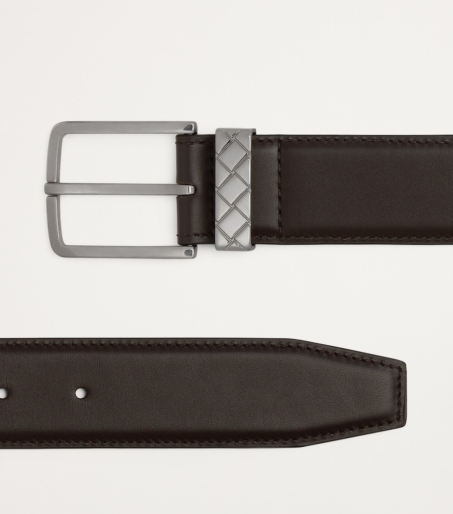 Leather Intreccio Loop Belt 2145 Image 4