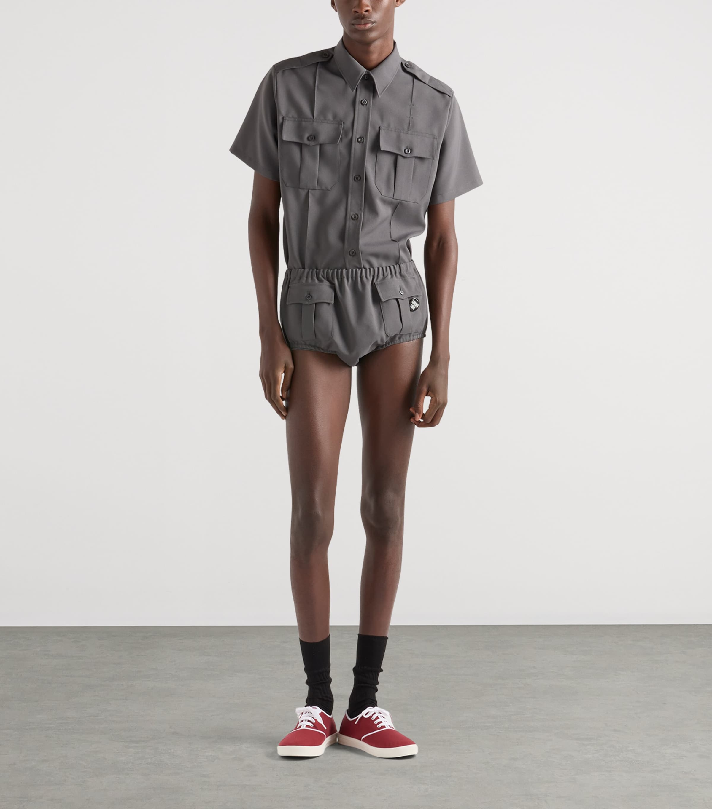 Technical Short-Sleeve Shirt F0D65 Image 2