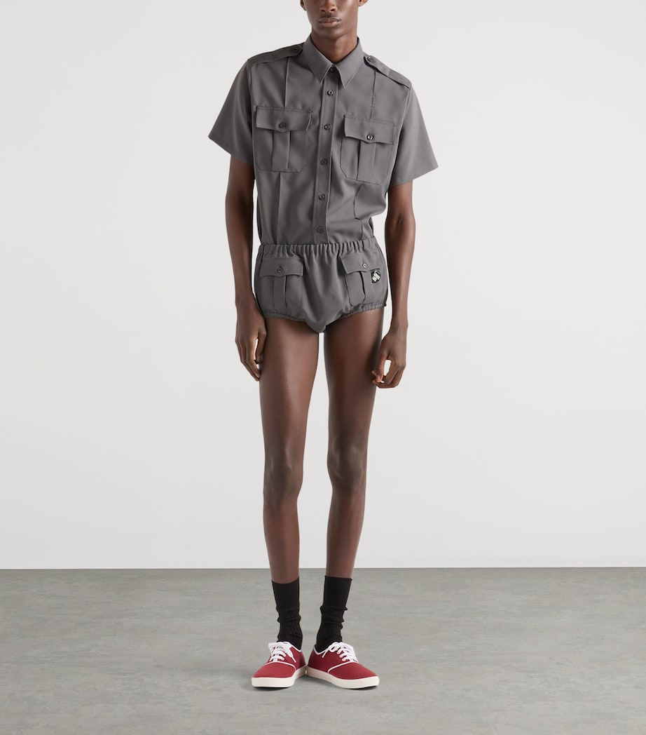 Technical Short-Sleeve Shirt F0D65 Image 2