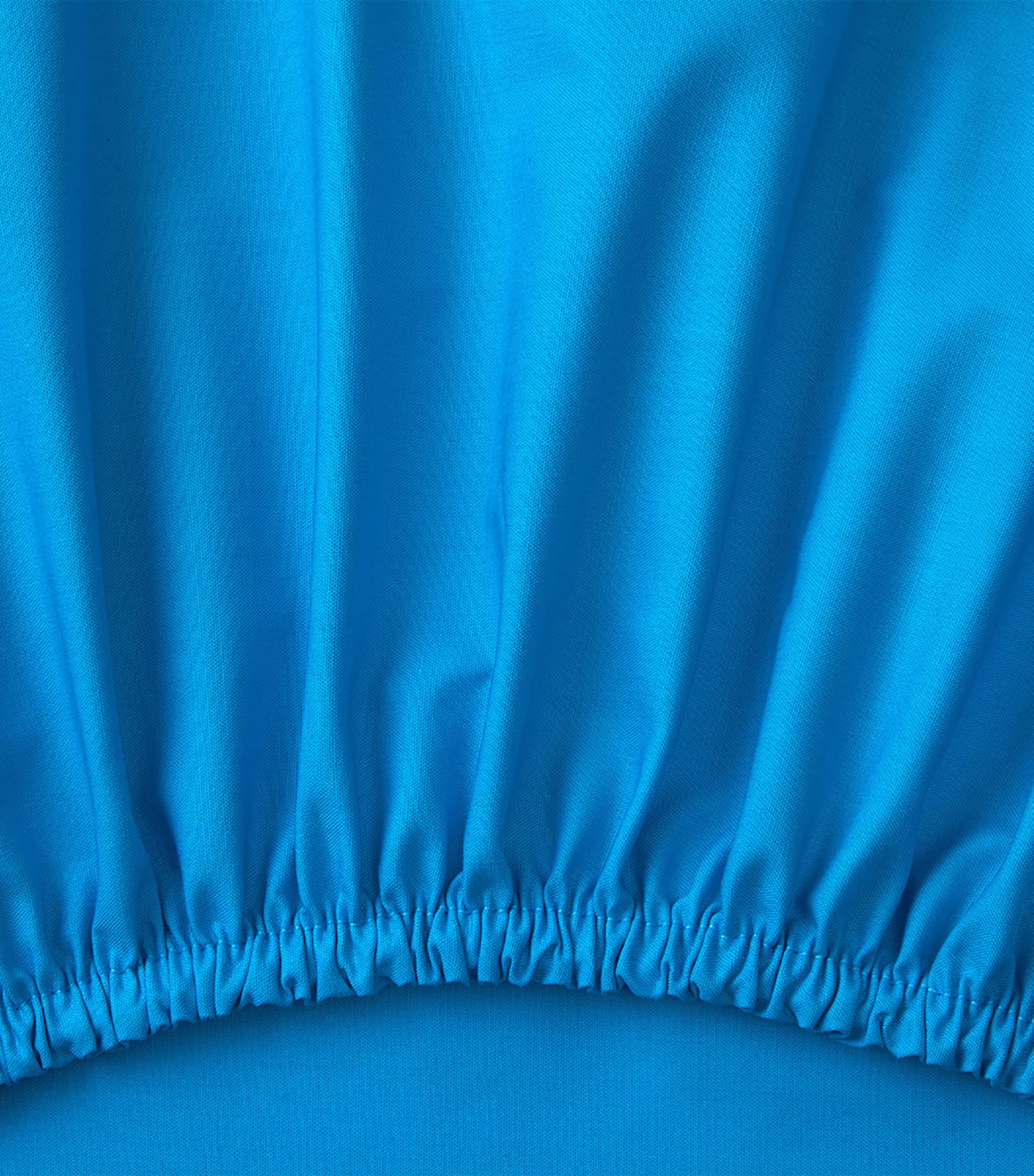 Cotton Polo Pony Euro King Fitted Sheet (160cm x 200cm) COVEBLU Image 3