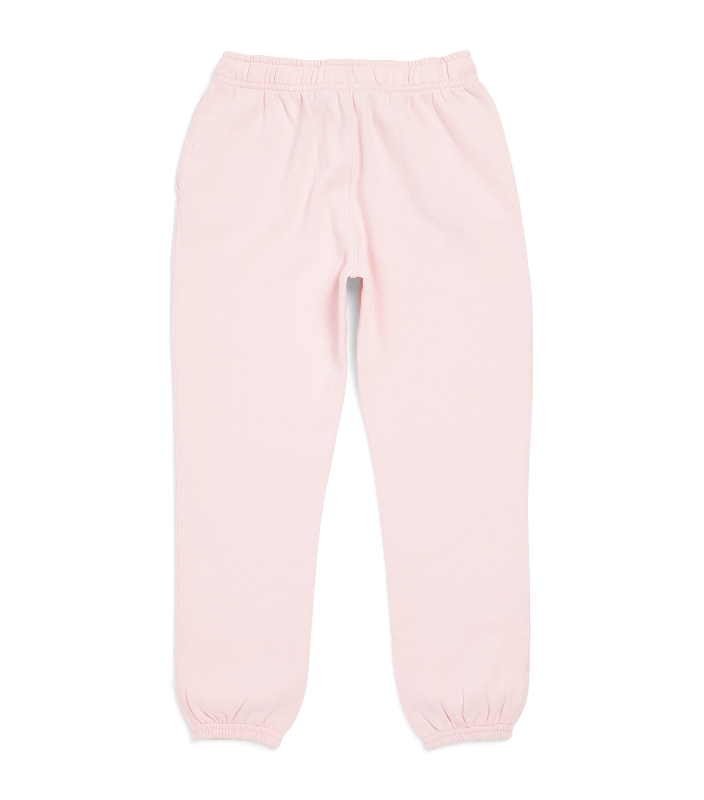 Ralph Lauren Kids Embroidered Polo Pony Sweatpants (7-14 Years) Pink Image 2