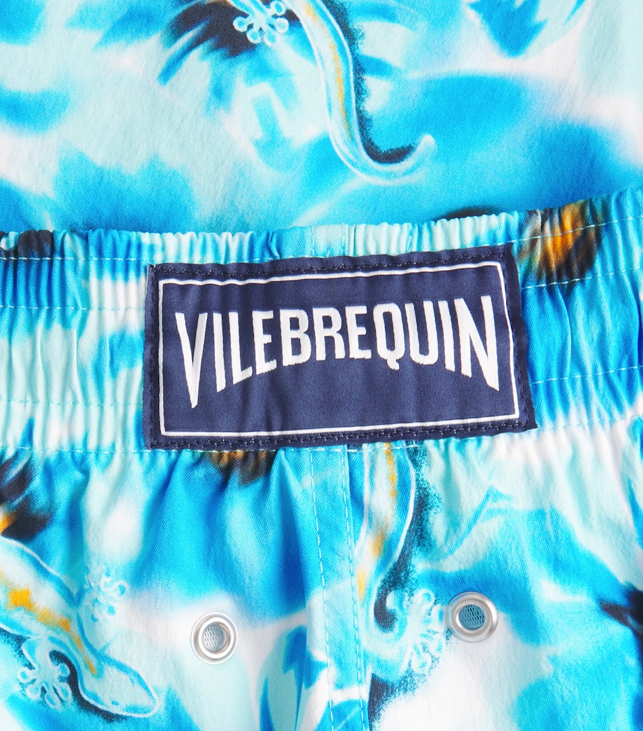 Poppies and Geckos Moorea Swim Shorts 612-TOPAZE BLEUE Image 5