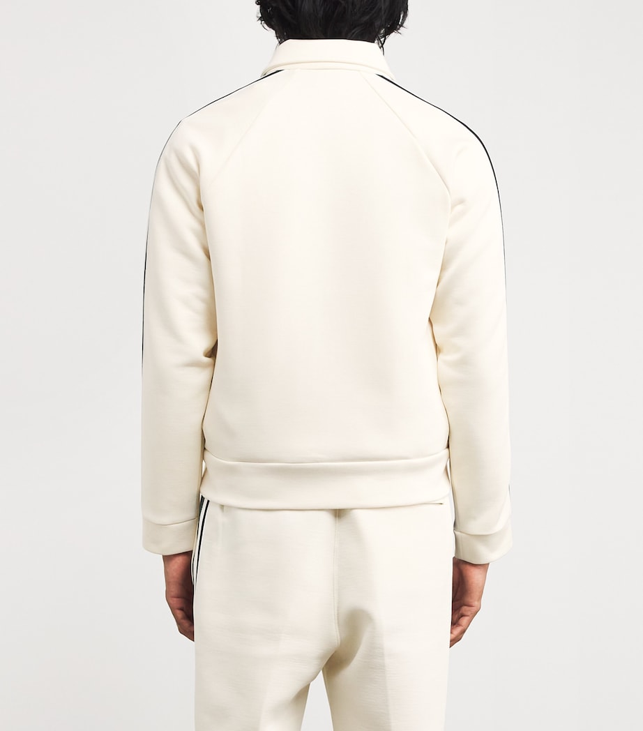 Cotton-Blend Track Jacket CREAM Image 4