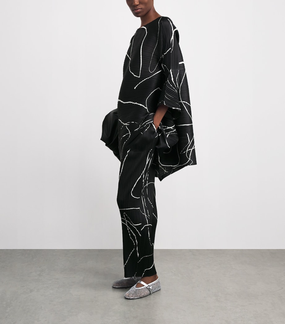 Printed Pause Tunic BLACK Image 2